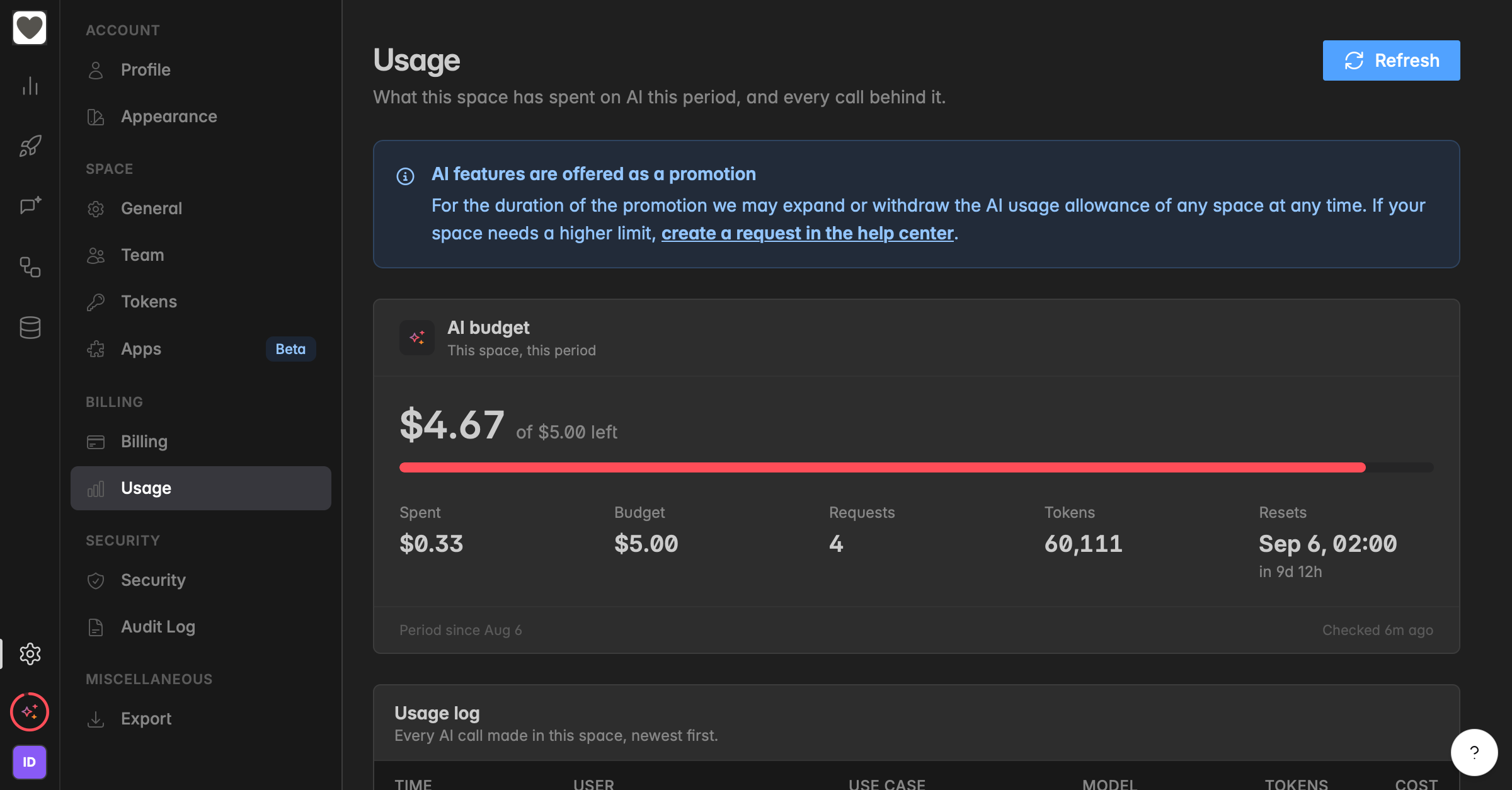 AI Usage